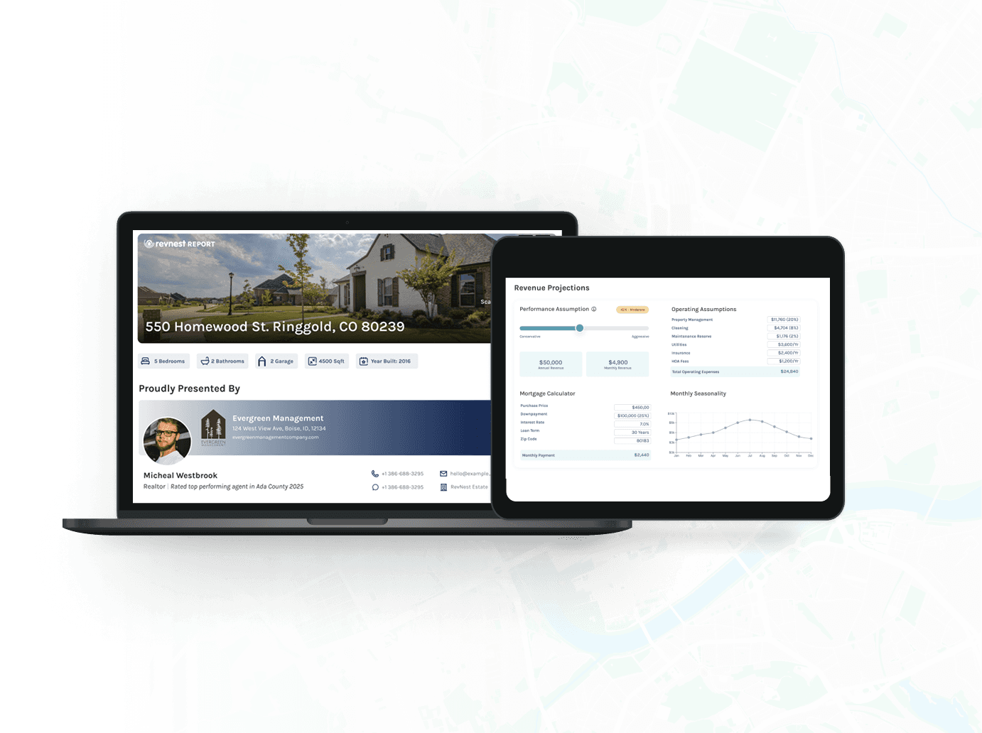 Market Dashboard feature illustration